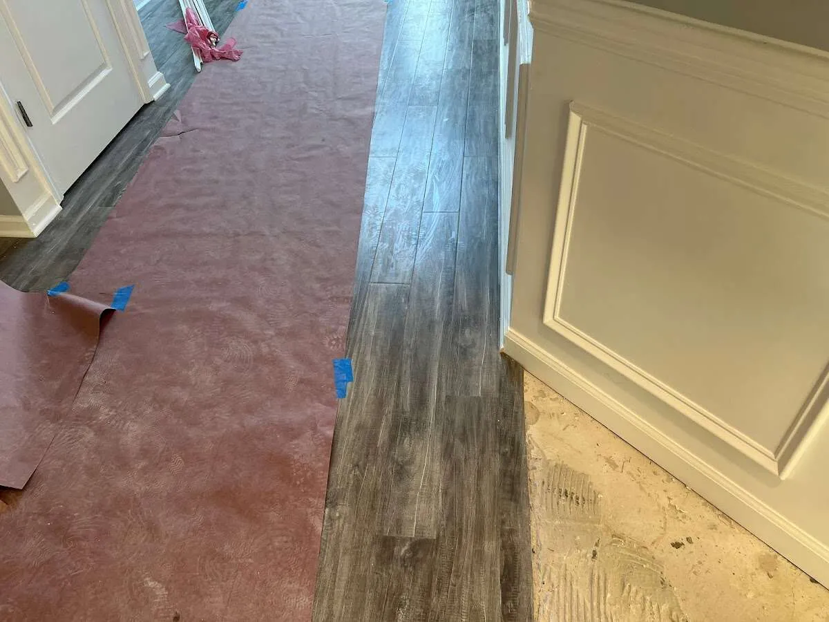 Completed marble shower restoration in Cody